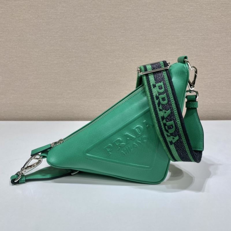 Pra*a triangle pouch